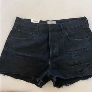 Ágolde Jaden Cut Off Shorts in Clash size 31